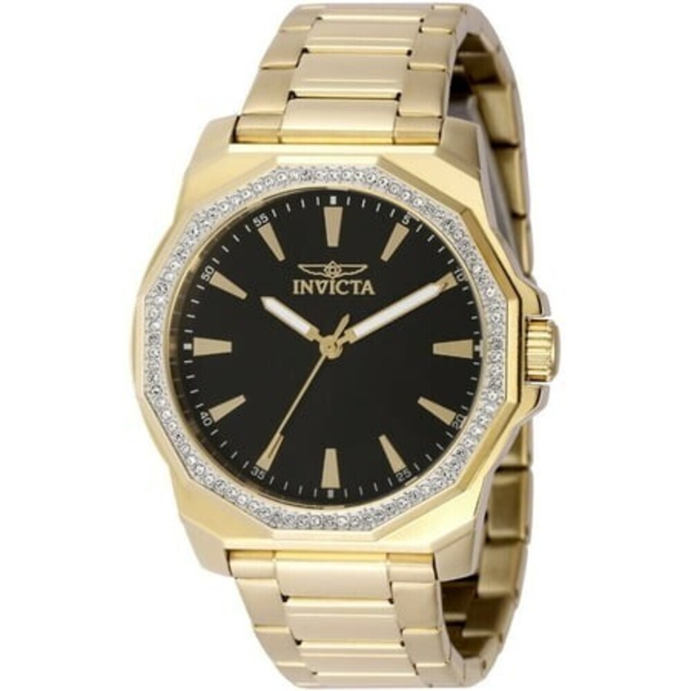 NWT Invicta 49107  Speedway | 3-Hand | Black | Men's Watch